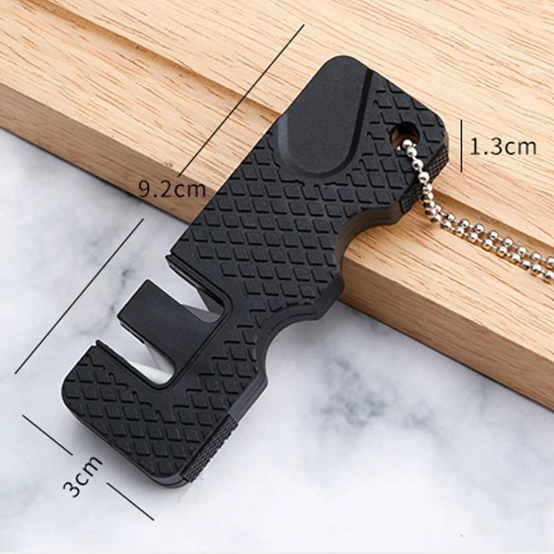 

Ceramic Multipurpose Keychain Whetstone Carbide Knife Pocket Diamond Tool Scissor Sharpen Fish Sharpener Outdoor Multi Hook Camp 1PC