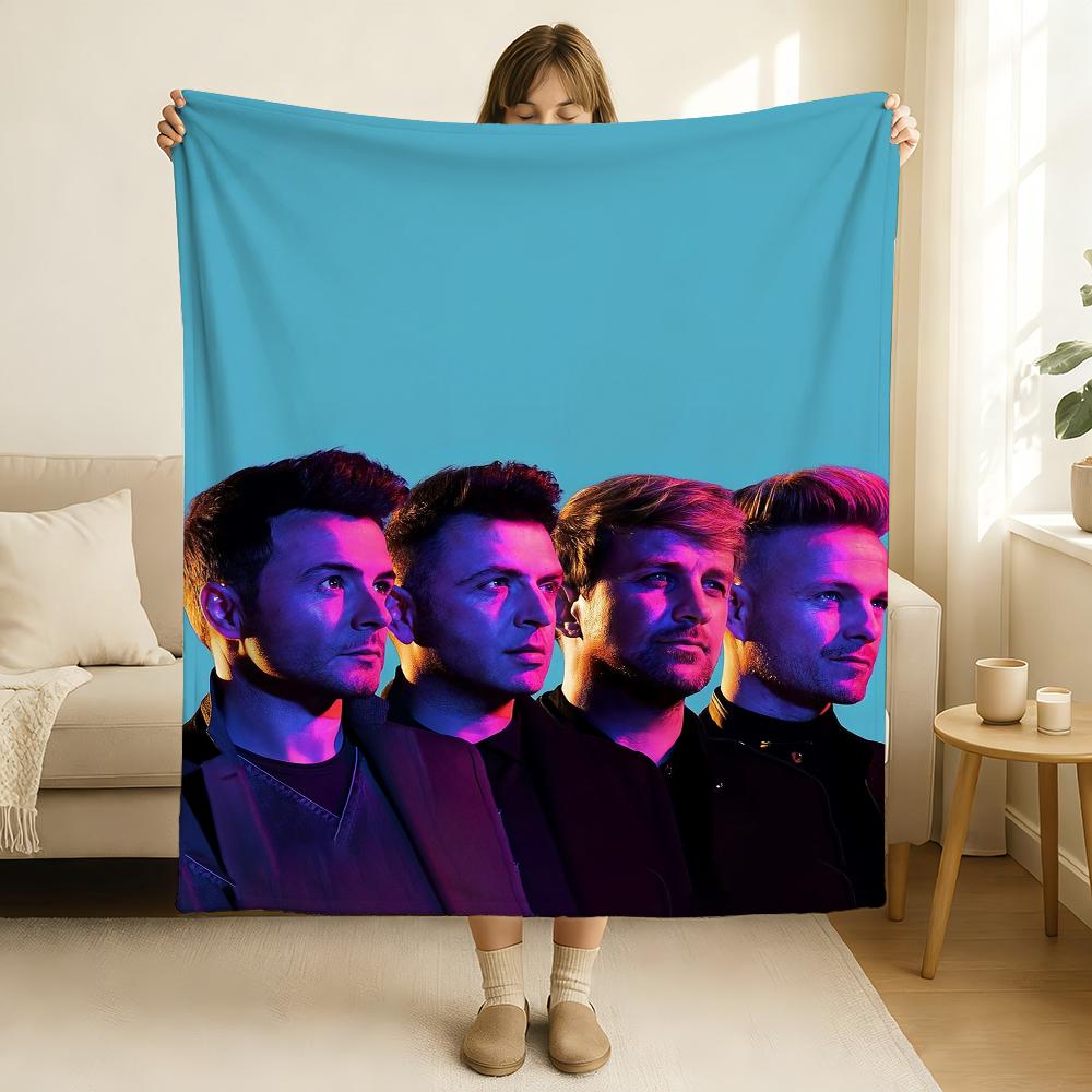 Band W Westlife S Teppe Mykt og Hudvennlig For Sofa Seng Lur Teppe Helår Dyne