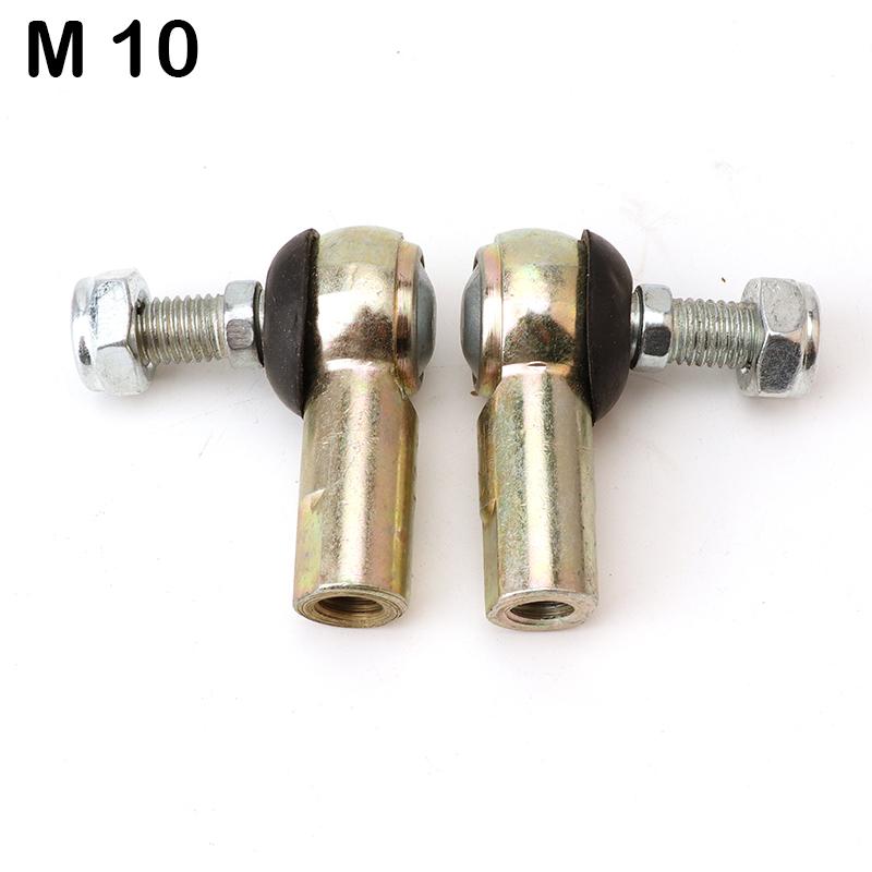 

1Pair M8-M8 M10-M10 Tie Rod End Kits Ball Joint Fit For China 49CC 50CC Electric MINI ATV Go Kart Karting Buggy Quads Bike Parts M10 1Pair
