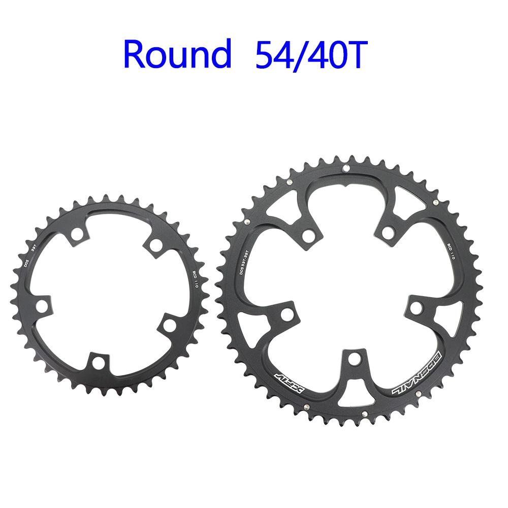 Fovno 12s Double Chainring 110bcd Road Bike Gravel Round 2x 54 50t 35t 34t 52t 36t 53t 39t for Sram S350 S900 Deckas for Shimano