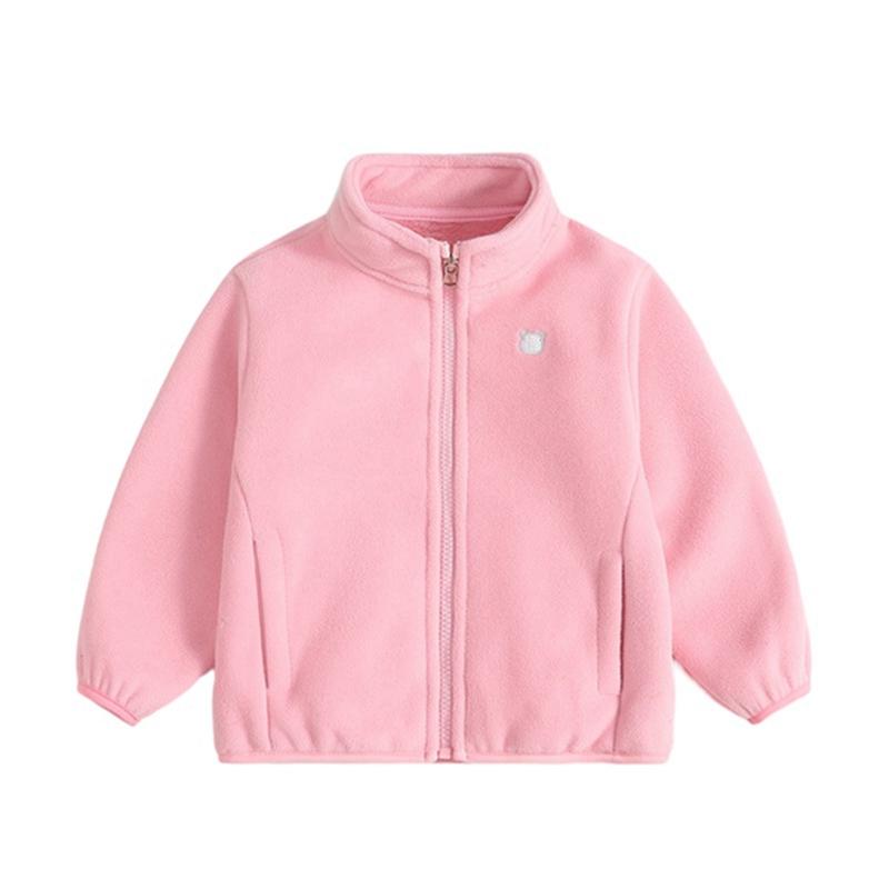 1-11 Years Kids Printed Zipper Coat