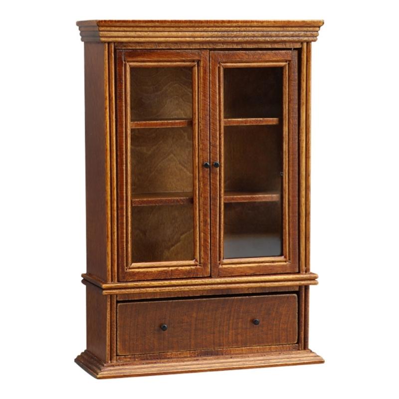 

Doll House Model Realistic Dollhouses Cabinet Realistic Play Display Shelf Zakka 1:12 Model Display Shelf Toy 1