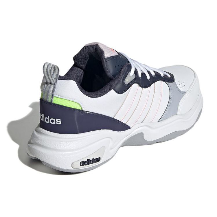 Adidas Neo Strutter Leather Rubber Sports Comfortable Slip Resistant Durable Lightweight Low Top Lifestyle Casual Shoes Women Casual Shoes GX3327