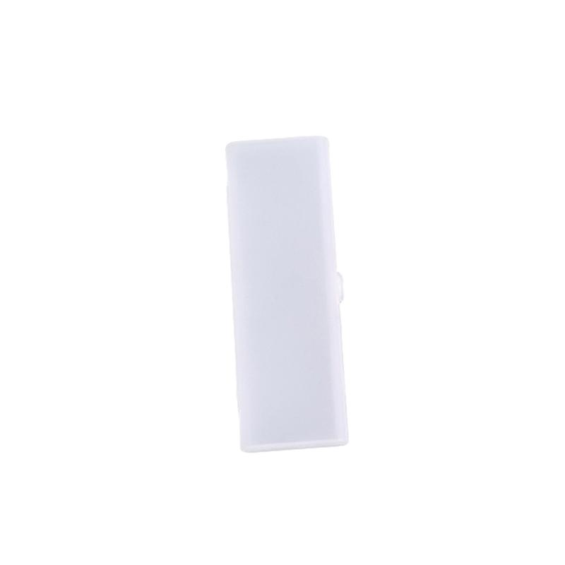 1PC Simple Pencil Cases For School Office Transparent Plastic Box Frosted Pink Green White Pens Storage Stationery Supplies