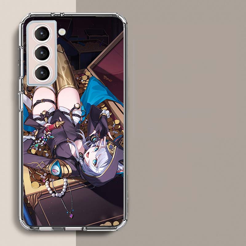 Honkai Star Rail Cipher Phone Case For Samsung Galaxy S25 Edge S24 S23 FE S21 S20 S10 Plus S22 S26 Ultra Cover Clear Cases TPU C