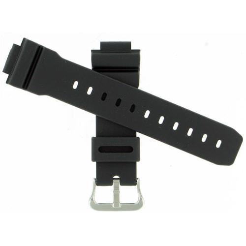 

CASIO 71606395 Watch Band, Black Rubber, 16mm (26mm)