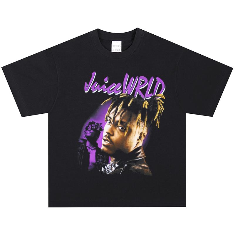 Футболка Juice Wrld, Мягкая ткань, Повседневная XXL