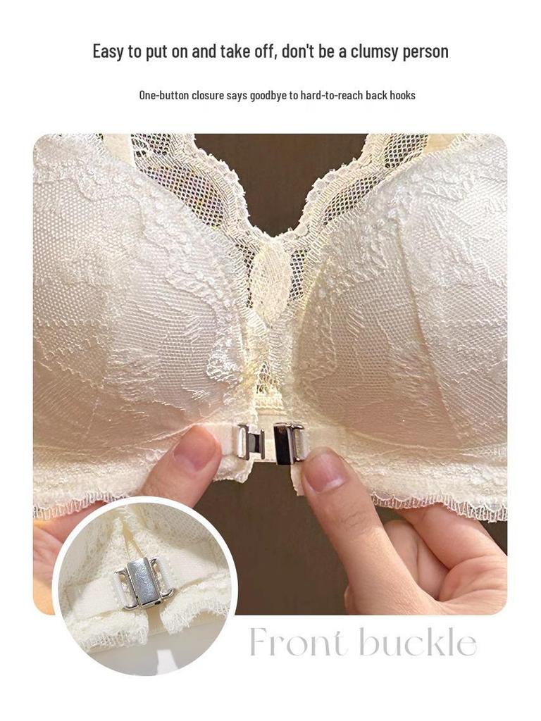 Front Closure Push-Up Bra for Small Busts - Enhancing & Lifting Design for a Sexy, Anti-Sagging Look, 2025 Model.