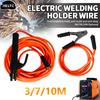 300cm-10M Welding Wire Cable 300A Welding Cable 10 Meters Heavy Duty Power Welding Tools Electrode Holder Brass Iron Welding