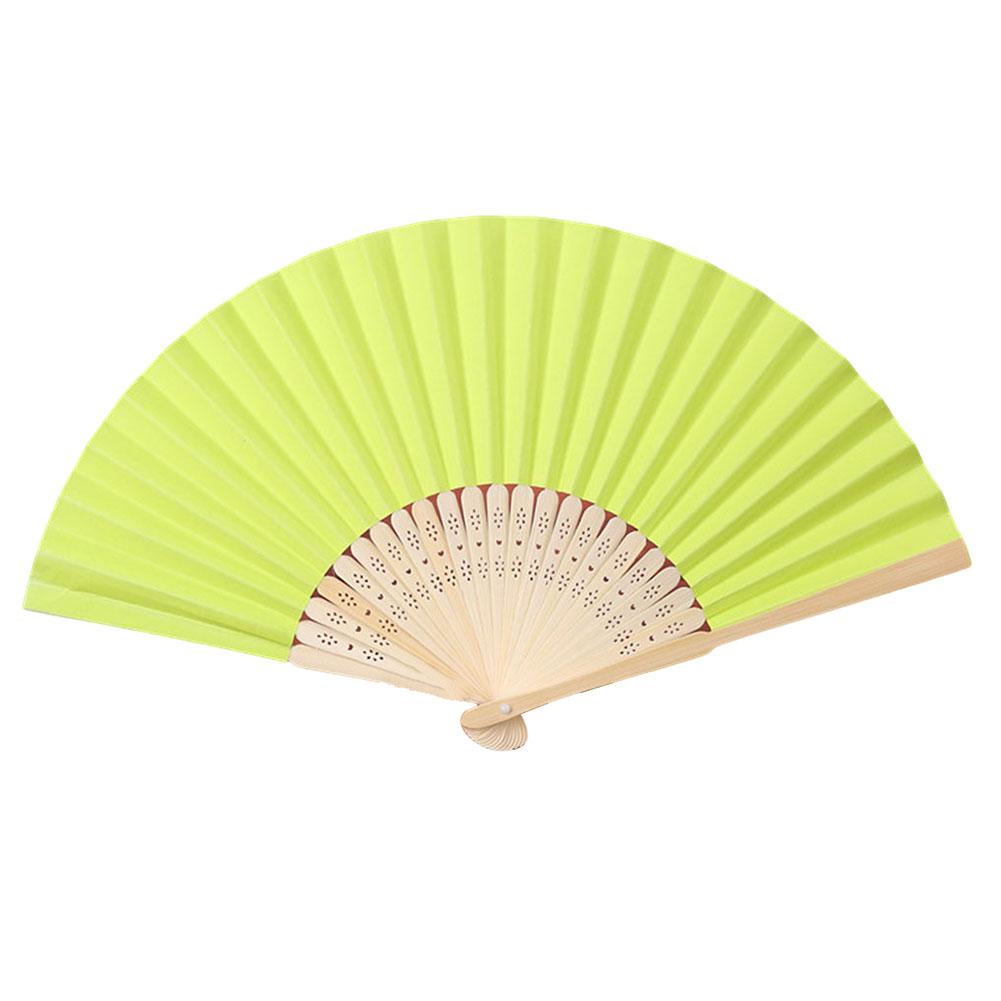 Unique 7Inch Folding Fan Handmade Chinese Style Paper Fan for Weddings Parties and Events Easy To Carry and Elegant