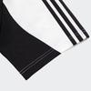 Adidas Originals Archive Striped Logo Print Pullover Sports Short Sleeve T-Shirt Men Tops White Black JM7284