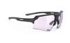 RUDYPROJECT DELTABEAT Sunglasses, Black Matte/Impx2 Photochromic Laser Purple, SP747506-0001, Lens Width: 69mm, Lens Height: 51mm