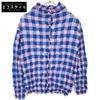 Me MI32FO631 23Stainless Steel Blue/Pink Check Washed Shirt Tops Not Written Blue X pinkUsed