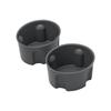 For Tesla Model YL 2025+ Third Row Silicone Water Cup Cover Center Console Water Cup Holder Organizer Storage Box Accessories