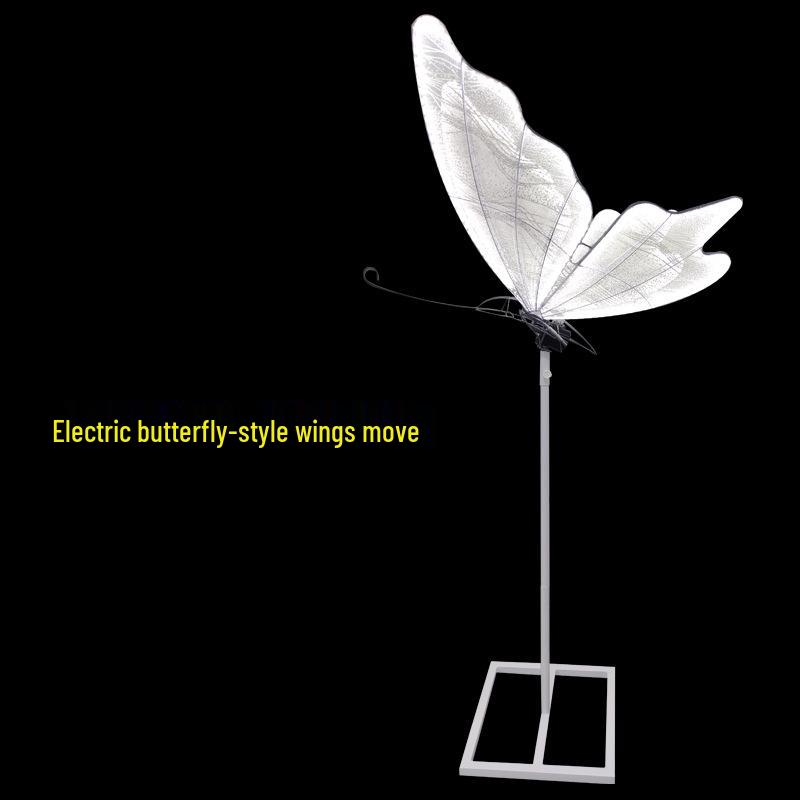 

Світний кулон у вигляді крил метелика та маркер проходу - Весільна металева стельова прикраса та двофункціональний фоновий орнамент