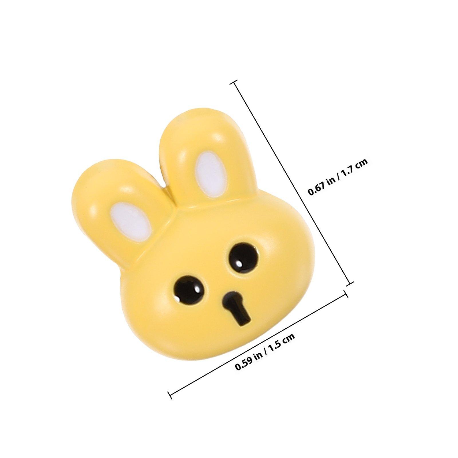 

12 Pcs Button Decor Buttons for Sewing Coat Clothing Connector Hole Cute Decorative Embellishments жовтий