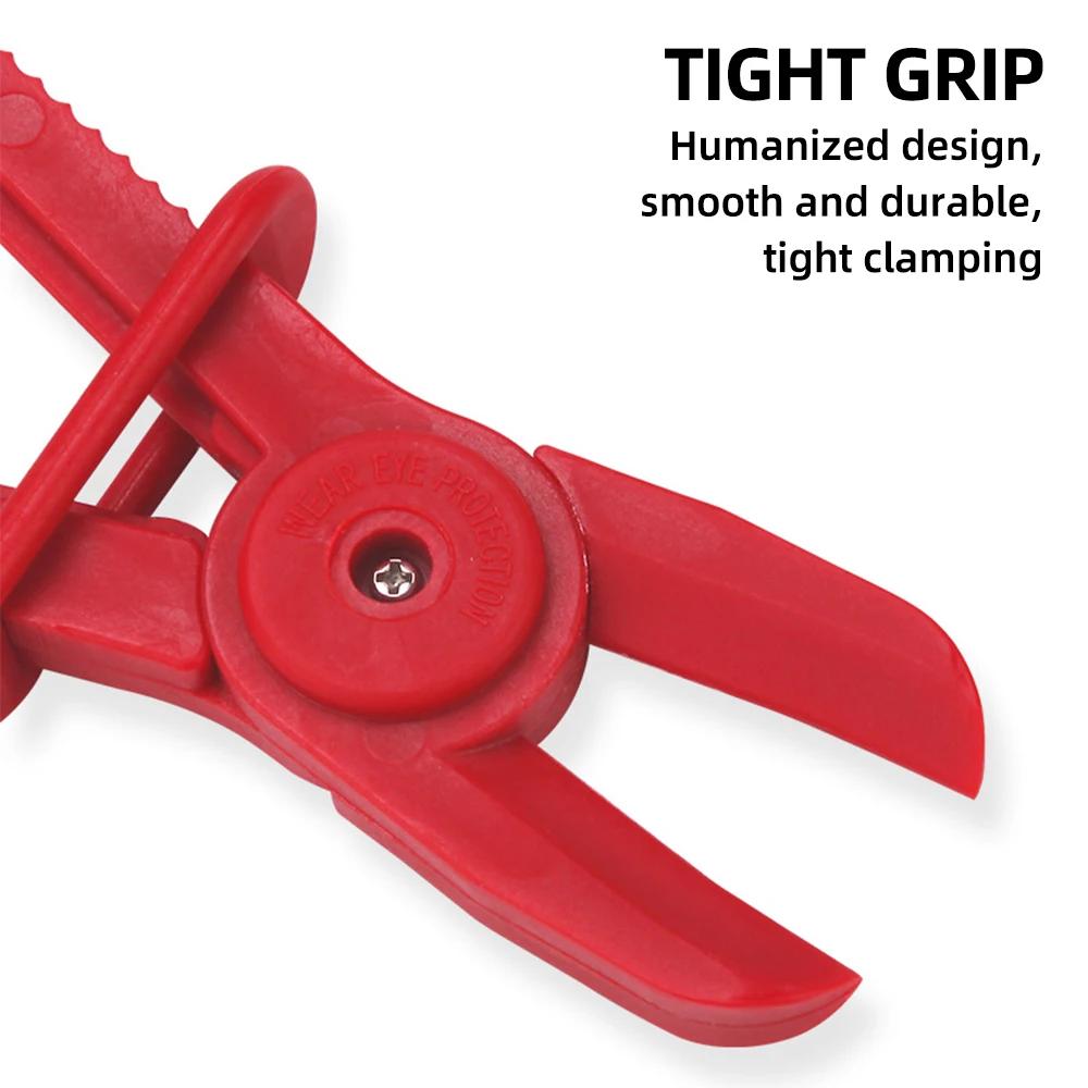 Schlauchklemmenzange Werkzeug Brems- Kraftstoff- Wasserleitungs-Klemmenzange für Autoreparatur Schlauchklemmenentfernung Kunststoff Ölleitung Schneidzange