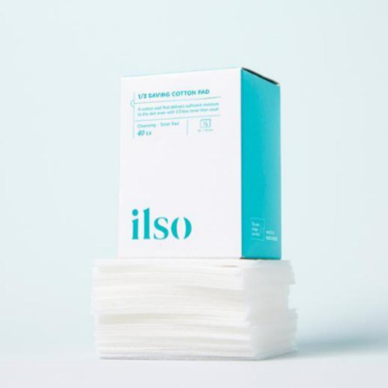 ilso 1/3 Saving Cotton Pads 40 Sheets