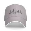 Hockey Heartbeat Cap Baseball Cap Golf Hat Trucker Hats WoUnisexs Golf Wear Unisexs
