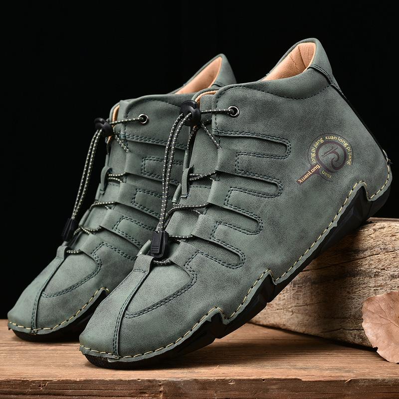 Medium And High Top Cotton Men'S Shoes Casual Xiyin Martin Boots