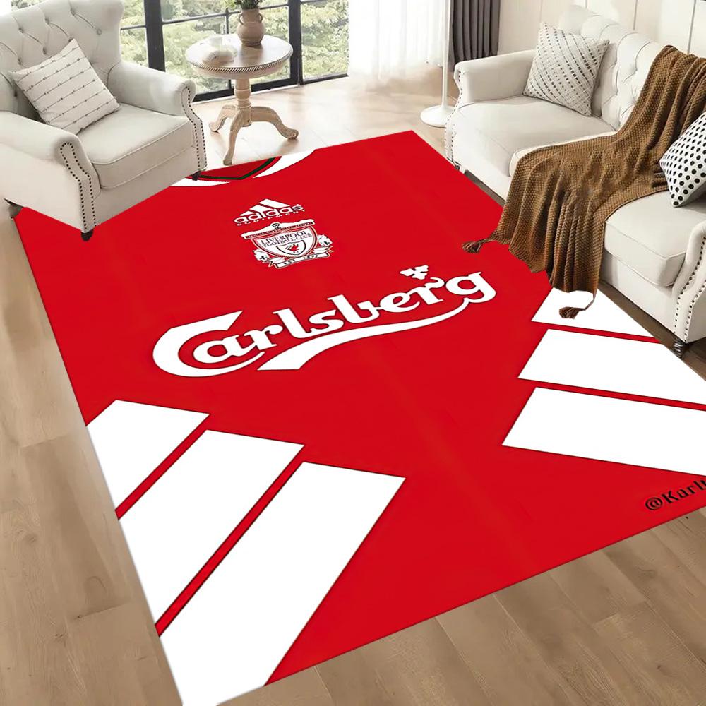 Liverpool Football Club Floor Mat Design For Game Room Kitchen Entryway Living Rooms Antislip Rug Decorate Offices Best For Christmas