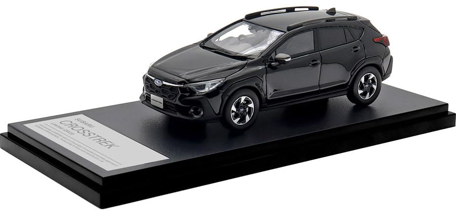 

INTERALLIED Hi Story Scale Subaru CROSSTREK Limited Crystal Black Silica Finished Model HS507BK 1/43 (2023)