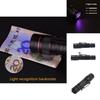 Compact Extendable Focus Adjustable Led Uv Light For Makeup Baby Gear Fluorescent Check Mini Uv Flashlight