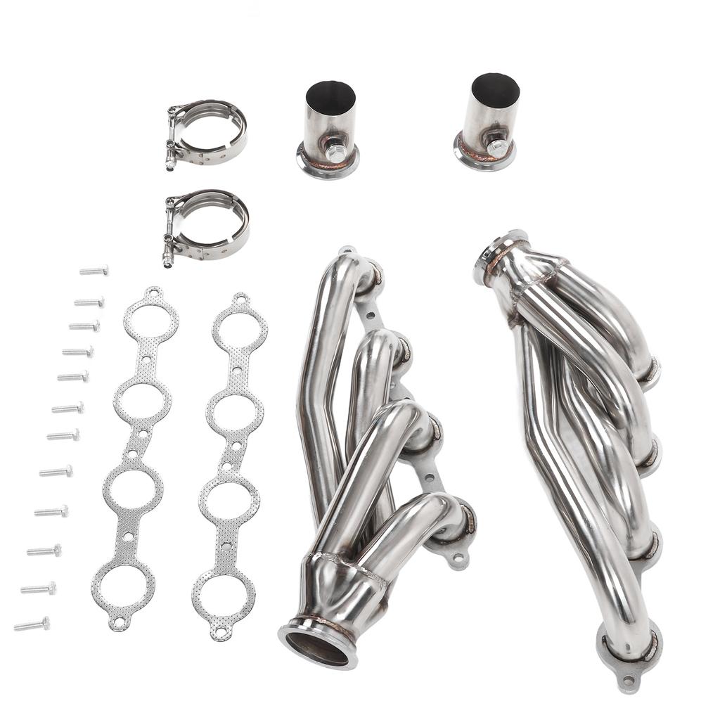 20PCSCelsiusSet Engine Conversion Swap Header 304 Stainless Steel Replacement for LS Series Motors