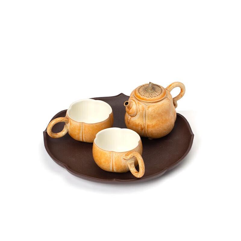 Edenus Ceramic Gongfu Tea Set - Kiln Glaze Gift Edition