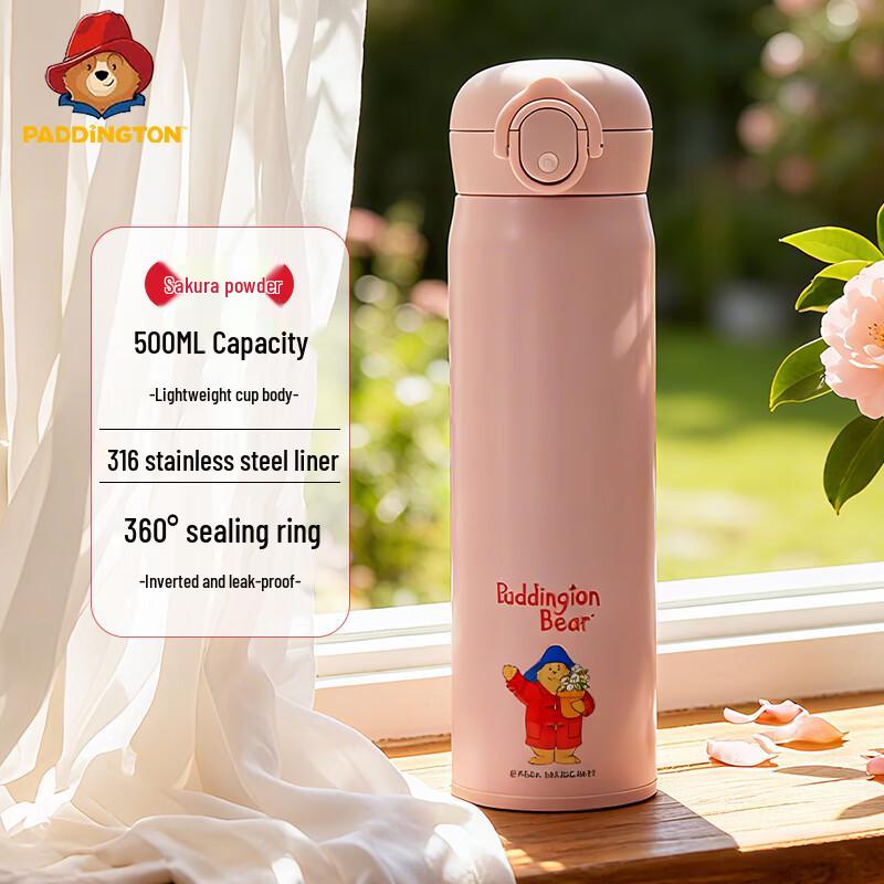 Paddington Bear Kids 316SS Direct Drink Insulated Water Bottle