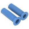 2Pcs Motorcycle Hand Grips Left Right 22mm 24mm Anti Slip Rubber Universal Fit for Motorbike Dirt