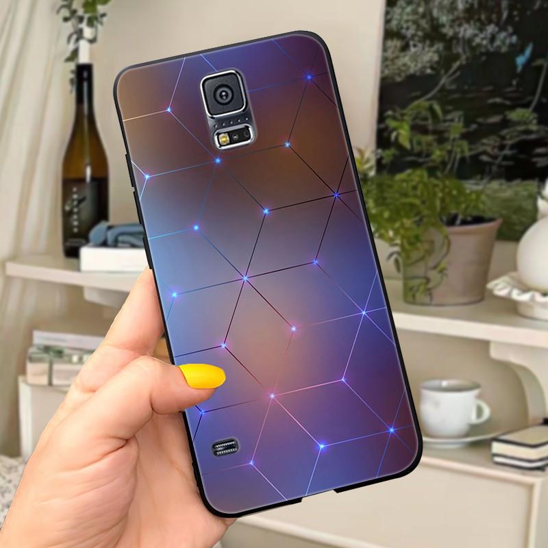 For Samsung s5 Case on For Samsung Galaxy S5 S 5 i9600 Soft Silicone Back Cover Silicone Case For Samsung S5 Neo Phone Cover