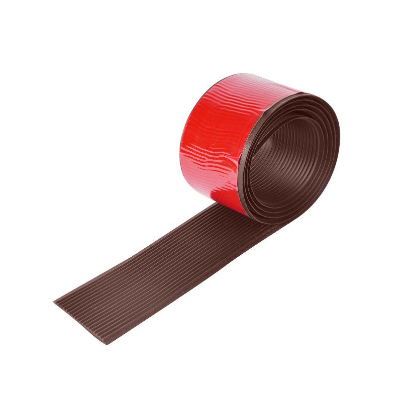 TPE Thickened Anti-slip Stair Tread Strip for Tiles & Outdoor Slopes, Self-adhesive