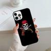 Pirate Skull Cross Bones Phone Case For iPhone 17 Air 14 15 16 16e 13 12 Max Cover For Apple 11 Pro Max Plus Coque