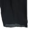 ADPINA Unused Italian Silk Long Pants 46 Black Tag Attached Elastic Waist Women Used
