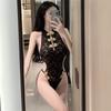 Sex underwear button cheongsam onesie uniform temptation role play pure desire temptation free