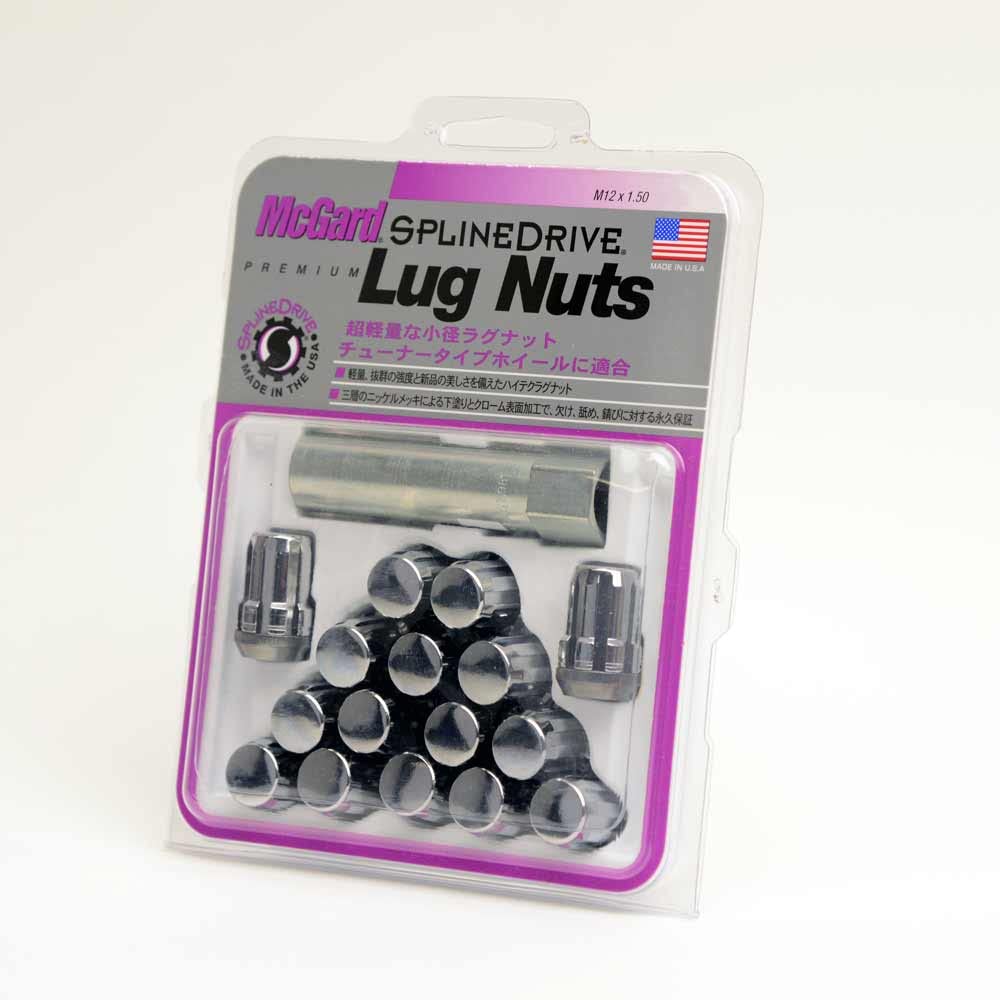 

Гайки McGard Spline Drive M12 x Упаковка из 16 шт. MCG-65005, 1.25, 21H,