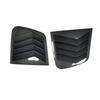 For Kia Sportage KX5 2016 2017 2018  ABS Plastic Rear Window Quarter Louver Cover Side Vent Trim Car Adhesive Accessories