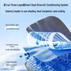 Triple-Layer Car Sunshade: Activated Carbon, UV Protection, Heat Insulation, Light Blocker, Summer Sun Umbrella Curtain.