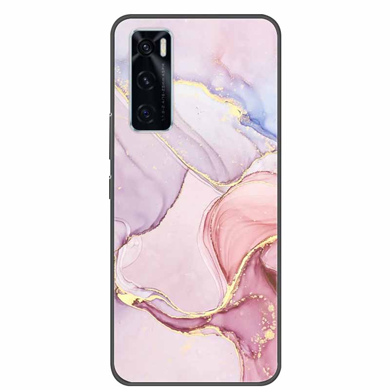 For Vivo V20 SE Case Marble Silicone Soft TPU Bumper Cover Coque For Vivo V20 SE Back Cover Cases for VivoV20 SE V20SE V 20 SE