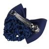 Fashion Bow Barrette Hair Clip Cover Lady Net Bun Snood Hair Accessories Hairpins Satin Bowknot