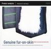 Extended Sheepskin Wool Leg Warmers - Windproof and Thickened Knee Pads for Winter Cycling & Cold Protection