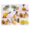 Pineapple Cutter - Stainless Steel - Plastic Handle - Silver - 1 Piece
