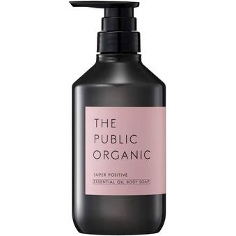 The Public Organic Deep Moist Body Soap  Super Bouncy  Super Positive 480mL  400mL Refill
