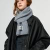 RAVEROUS Basic Plain Muffler_Melange Gray