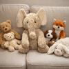 Comfortable Elephant Plush Toy Cute Stuffed Elephant Companion Doll Plush Elephant  Birthday Gift