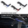 Motorcycle CNC Aluminum Rear Brake Lever Shift Gear Lever Adjustable For BMW R1300GS R 1300 GS Adventure 2023 2024- Accessories