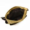 Men's Retro Canvas Messenger Bag – Casual Crossbody Sling with Adjustable Strap for Outdoor & Travel Use
