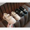 Girls' Princess Shoes Spring and Autumn New Soft Soles Non-slip British Fashion Large Children Sports Casual Leather Shoes
