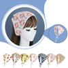Knitted Flower Headscarf for Female Spring Hollowed Hairband Decorative Headwrap Music Festival Hairscarf Photo Headband